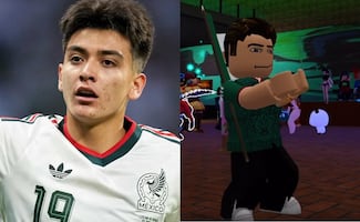 Gilberto Mora llega a Roblox; así celebró virtualmente el triunfo de la Selección Mexicana ante Ecuador