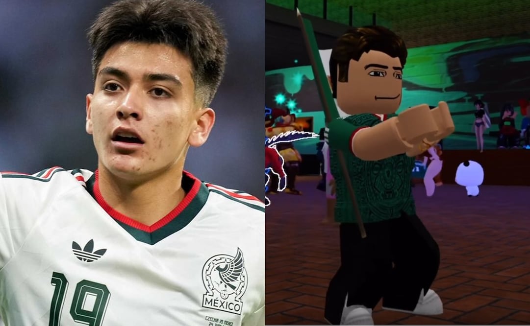 Gilberto Mora llega a Roblox. Foto: Imago7 y captura de video