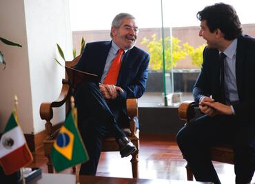 De la Fuente sostiene encuentro con presidente del Banco Central de Brasil; exploran sistema de pago "Pix"