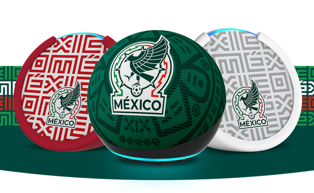Alexa edición Selección Nacional de México. Foto: Amazon