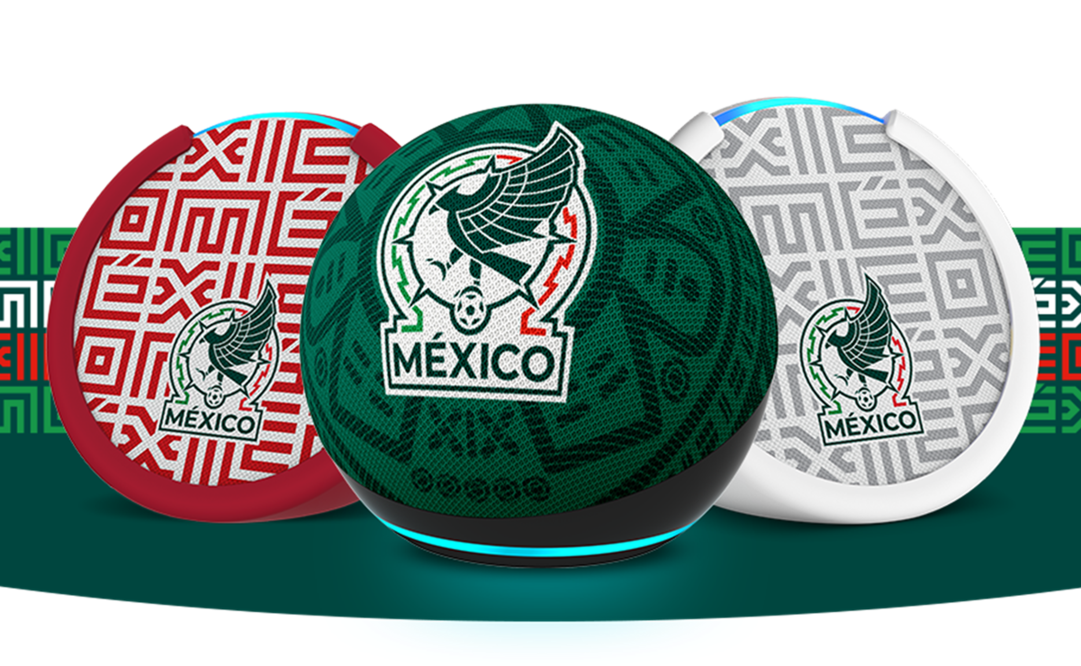 Alexa edición Selección Nacional de México. Foto: Amazon