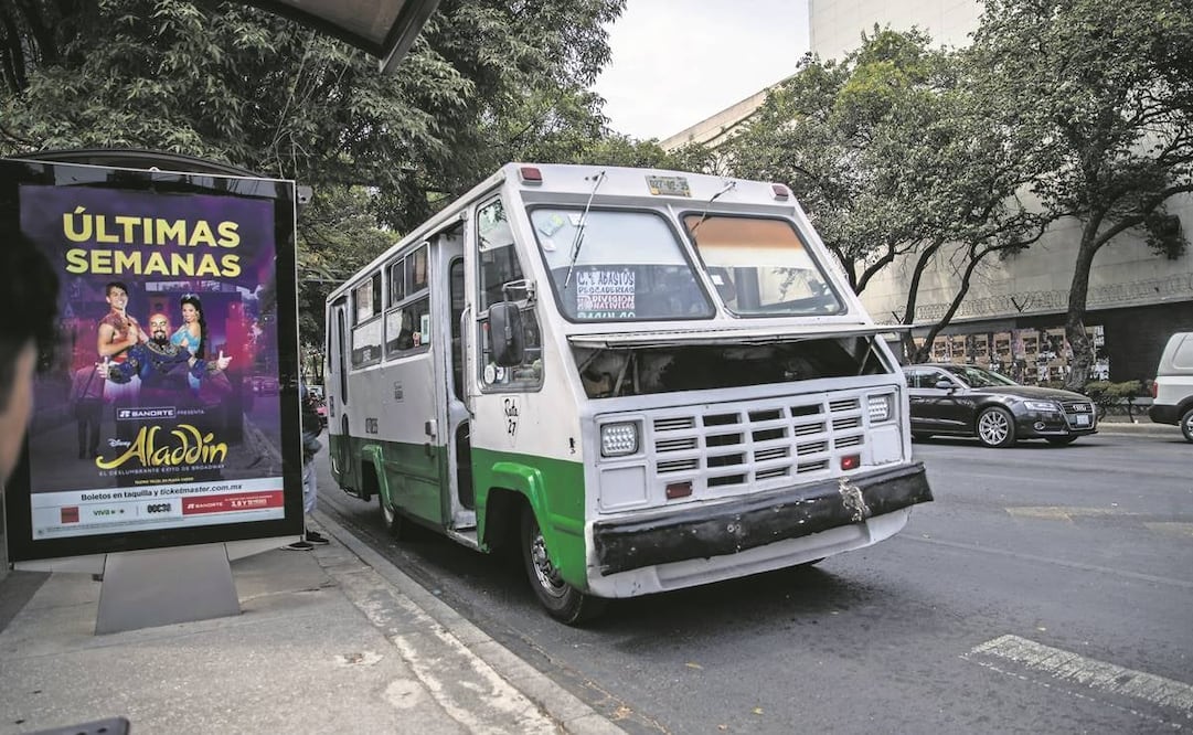 El Gobierno capitalino pretende sustituir todos los microbuses de la Ciudad de México entre 2023 y 2024, y que en 2025 ya no se vean las unidades verde y gris.
