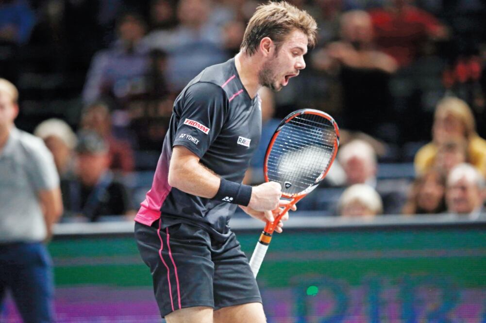 Wawrinka, campeón de Roland Garros, venció al español por 7-6 (8) y 7-6 (7). FRANCOIS MORI. AP