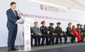 Se gradúan 426 nuevos policías de la SSC CDMX; anuncian estímulo económico por trabajo durante mundial