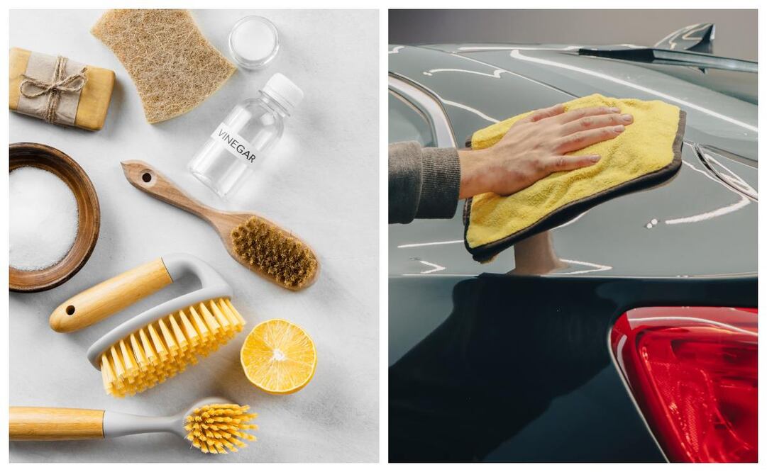 Conoce los usos del vinagre para la limpieza de tu auto. Imagen: Pexels