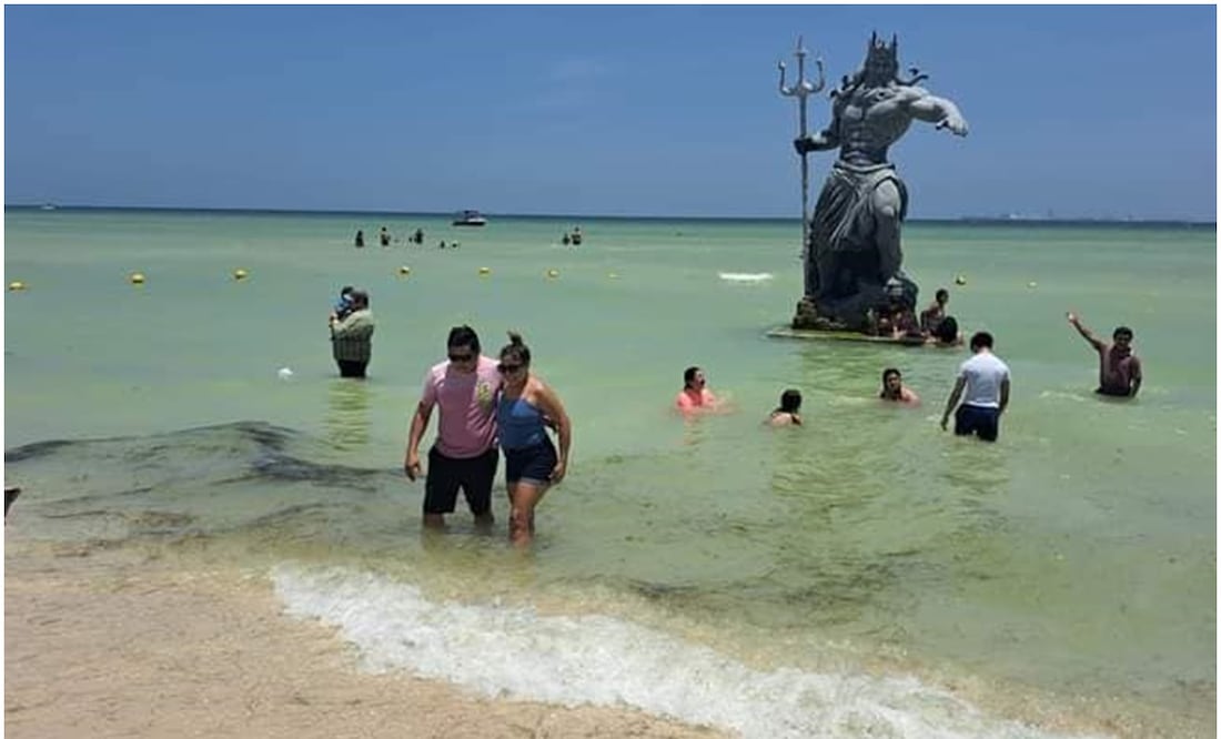Estatua de Poseidón incrementa el flujo turístico en Progreso, Yucatán ...