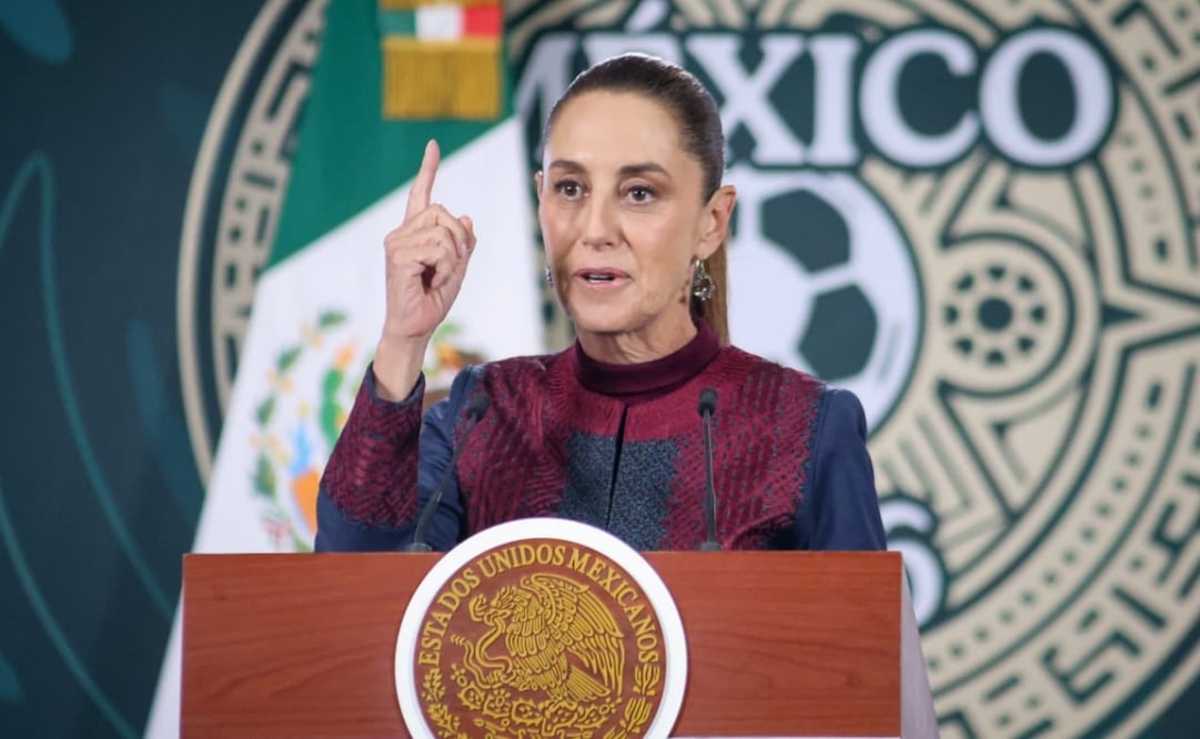Conferencia matutina de la presidenta Claudia Sheinbaum Pardo el 05 de marzo de 2026. Foto: Luis Camacho / EL UNIVERSAL
