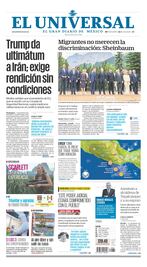 Portada impresa del 18 de junio del 2025