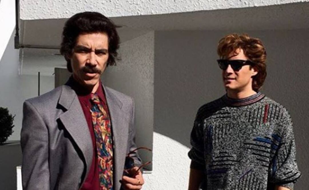 Jaenada y Boneta protagonizaron la serie de Luis Miguel  FOTO: INSTAGRAM