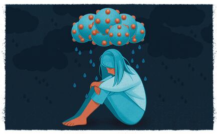 Por Covid-19 especialista prevé "brotes" de depresión muy altos