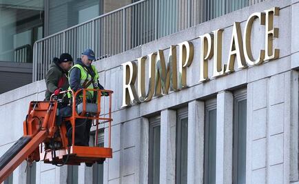 Edificios de NY retiran el nombre de Trump de sus fachadas 