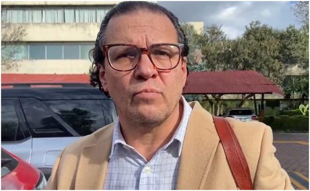 Cuauhtémoc Vázquez, abogado de Juan Carlos García Rivera, acusado de espionaje con Pegasus. Foto: Daniela Wachauf/ EL UNIVERSAL