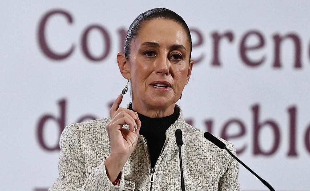 Luego de que Omar García Harfuch, titular de la Secretaría de Seguridad y Protección Ciudadana, dijo que Los Chapitos y La Mayiza han mermado en Sinaloa, la presidenta Sheinbaum Pardo aseguró que la reducción del tráfico de fentanilo ha sido del 50%, desde que entró a la Presidencia. Foto: Berenice Fregoso / EL UNIVERSAL