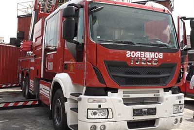 Amieva destaca labor de bomberos; promete mejoras