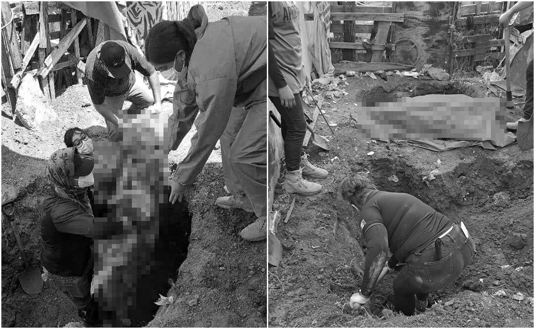 Fosas clandestinas. Foto: Rastreadoras de Ciudad Obregón