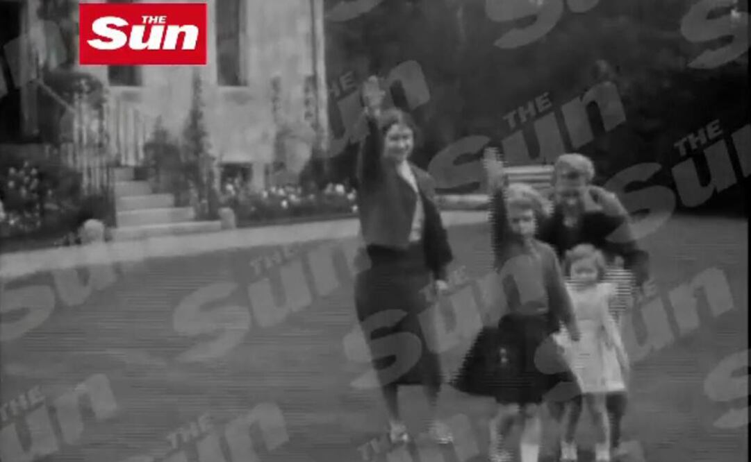 Captura de pantalla del video difundido por el diario The Sun