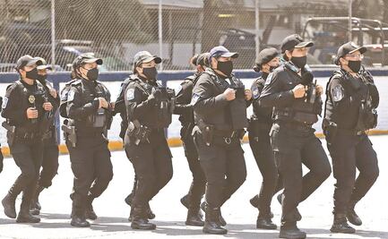 Desplegarán 800 mujeres policía en las marchas de CDMX