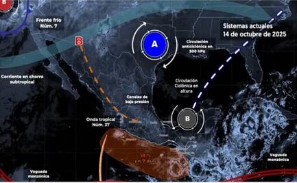 Coordinación de Protección Civil de Oaxaca emite alerta ante probabilidad de un nuevo desarrollo ciclónico en 48 horas