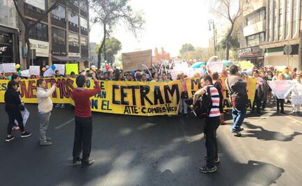 Vecinos de Iztapalapa marchan en apoyo a obras en Metro Constitución de 1917