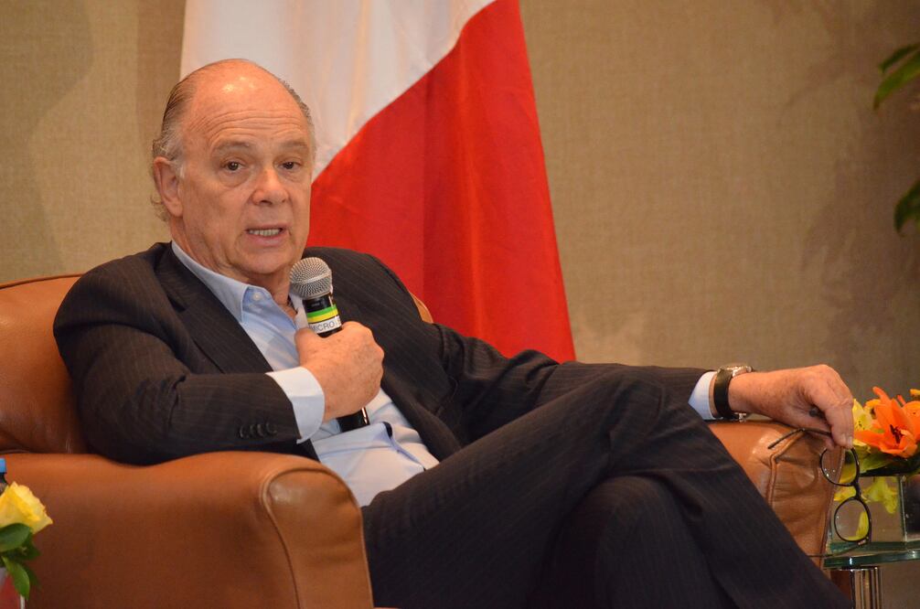 Enrique Krauze en Monterrey. Fotografía de Emilio Vázquez EL UNIVERSAL