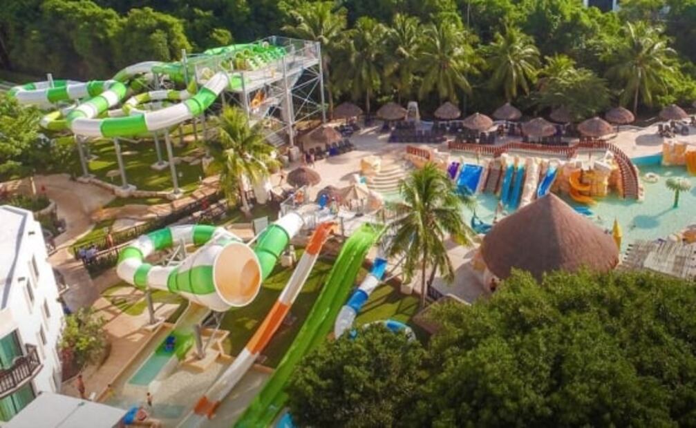 Nickelodeon Riviera Maya y otros hoteles con parque acuático en México