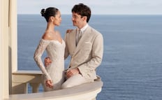 Alexandra Saint Mleux deslumbra en su boda civil con Charles Leclerc