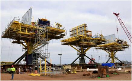 Pemex impulsa producción con nuevas plataformas marinas móviles