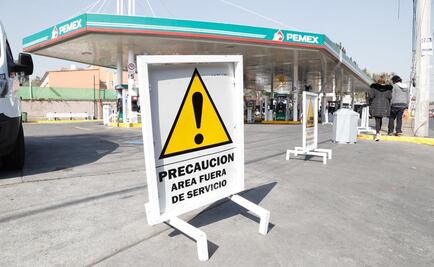 Mapa del desabasto de gasolina en México