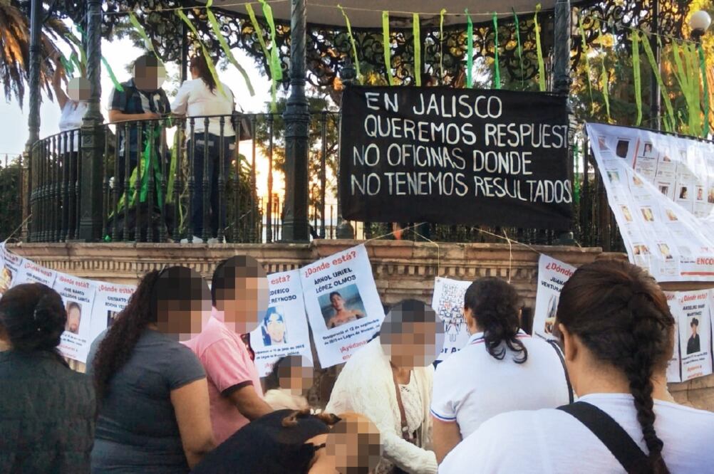 Familiares de personas desaparecidas dicen que están dispuestos a “remover la tierra” hasta encontrar a sus seres queridos, como lo han hecho los padres de los normalistas de Ayotzinapa (Alejandro Melgoza)