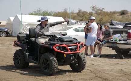 Gobernador recorre playas de Sinaloa; pide extremar cuidados para evitar contagios de Covid