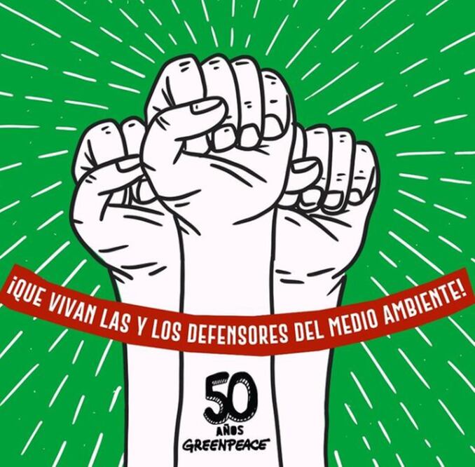 Foto: Instagram oficial de Greenpeace