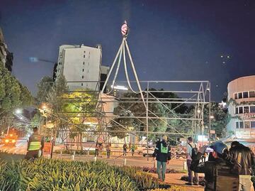 Invea quita espectacular en Polanco; protesta empresa