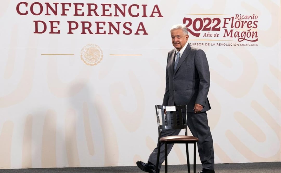 López Obrador llamó a marchar el próximo 27 de noviembre al Zócalo. Foto: Presidencia