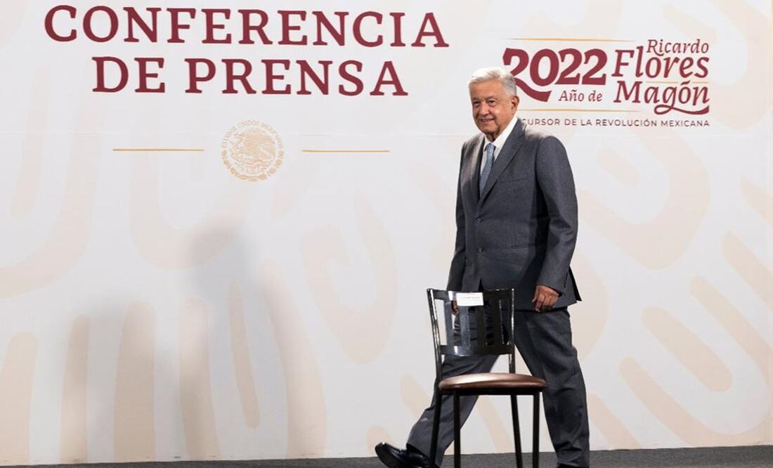 López Obrador llamó a marchar el próximo 27 de noviembre al Zócalo. Foto: Presidencia