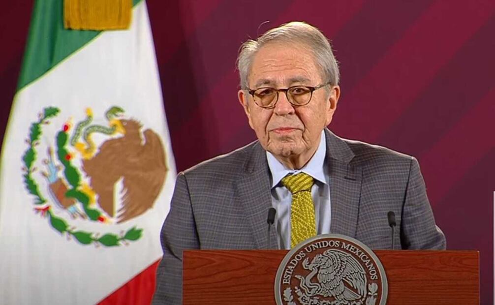 El secretario de Salud, Jorge Alcocer Varela, informó que el estado de salud del presidente Andrés Manuel López Obrador. Foto: captura de pantalla