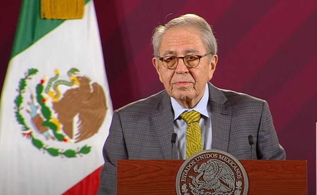 El secretario de Salud, Jorge Alcocer Varela, informó que el estado de salud del presidente Andrés Manuel López Obrador. Foto: captura de pantalla