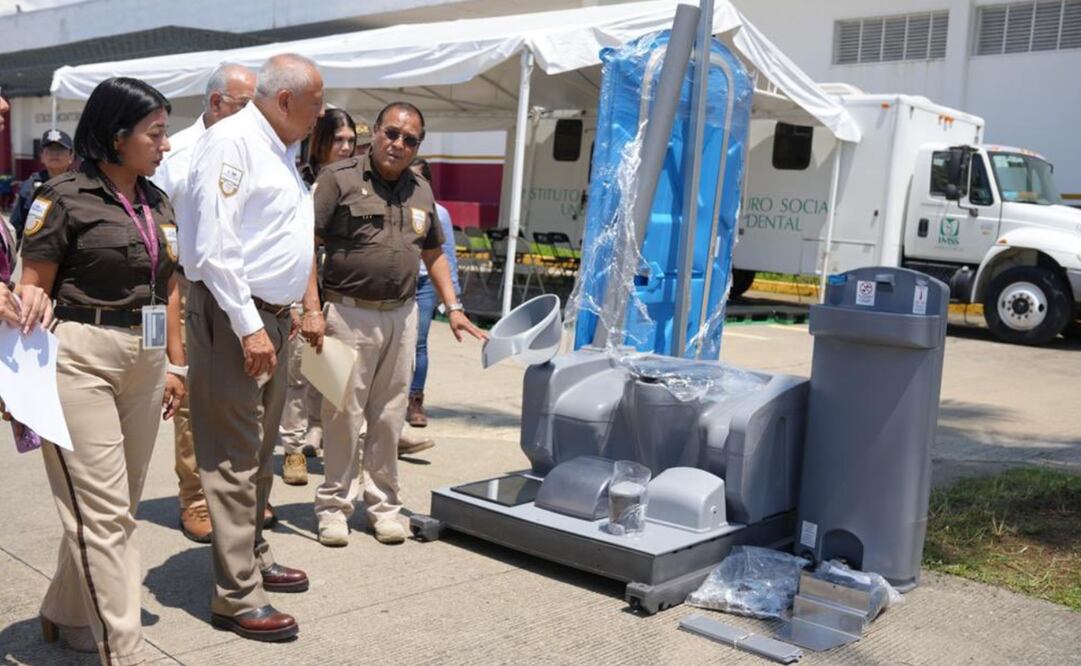 El INM recibió donaciones de la Embajada de EU para asistencia humanitaria. Foto: INM
