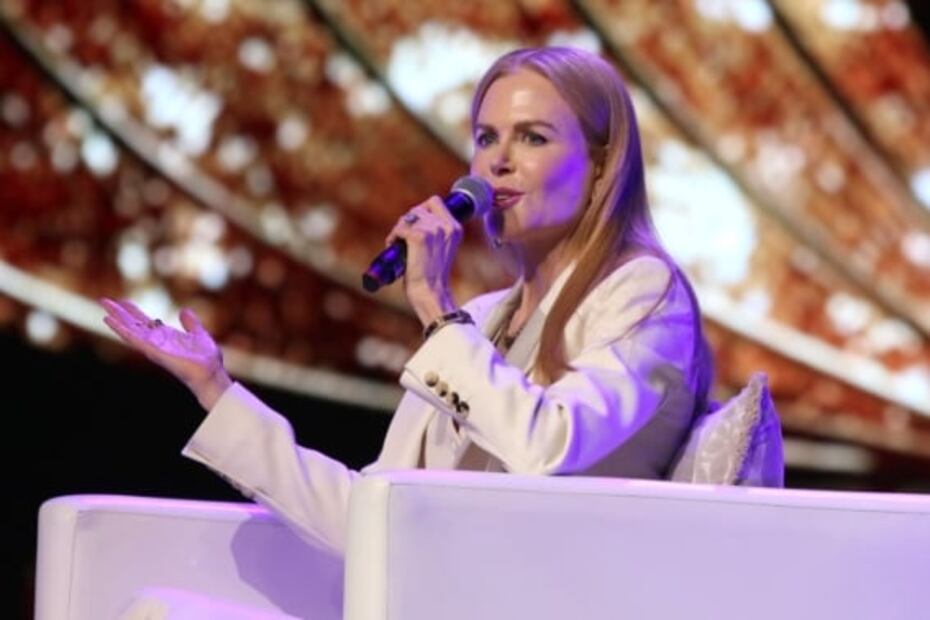 Nicole Kidman aconseja a jóvenes mexicanos: "Aprender es lo más importante"