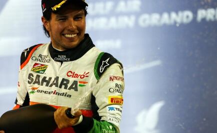 El día que Checo le negó el podio a Ricciardo en Bahrein