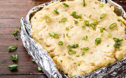 Cocina el mejor puré de papa en el asador