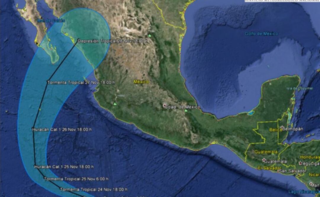 The course projection from the National Water Commission. (Photo: SPECIAL)