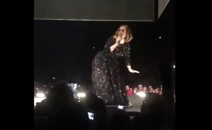 Adele hace "twerking" durante concierto 