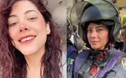 “Sí, soy yo, la mujer policía”: Aparece en redes la joven que se hizo viral tras la marcha del 8M