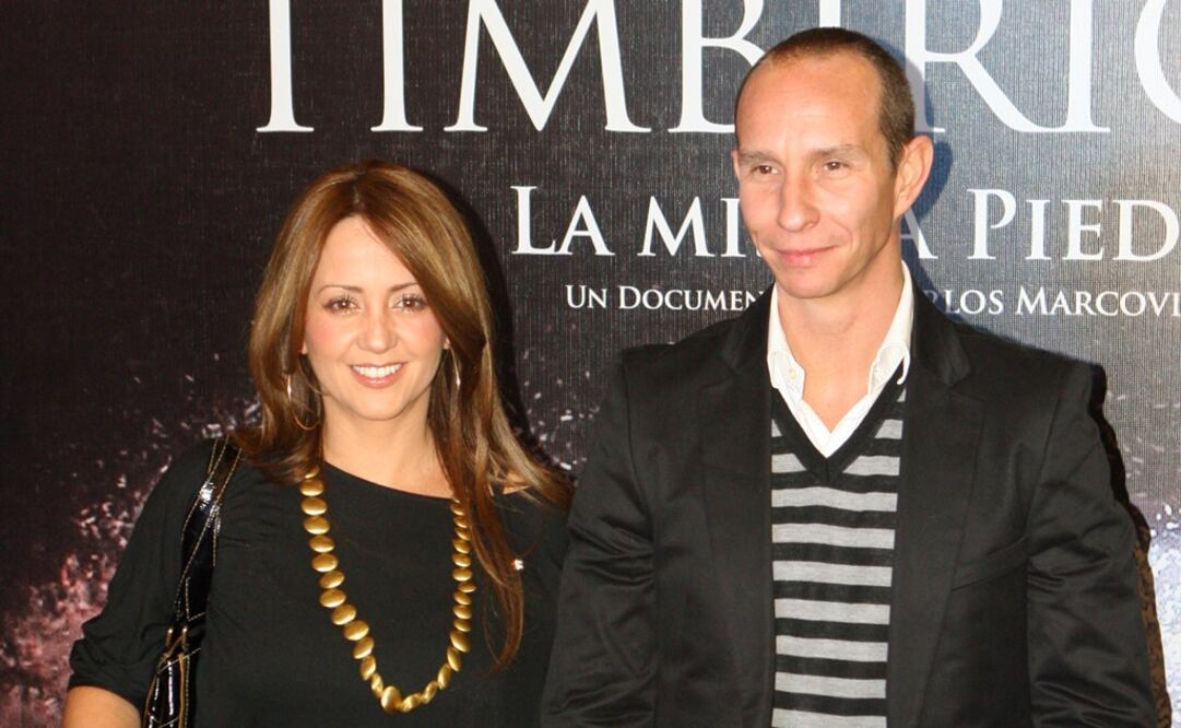 Andrea Legarreta y Erik Rubín es una de las parejas más estables del medio del espectáculo. Foto: Archivo