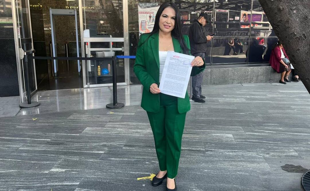 Diputada del PAN en Baja California, Alejandrina Corral, denuncia ante la FGR a secretario de Salud, Jorge Alcocer / Foto: Especial