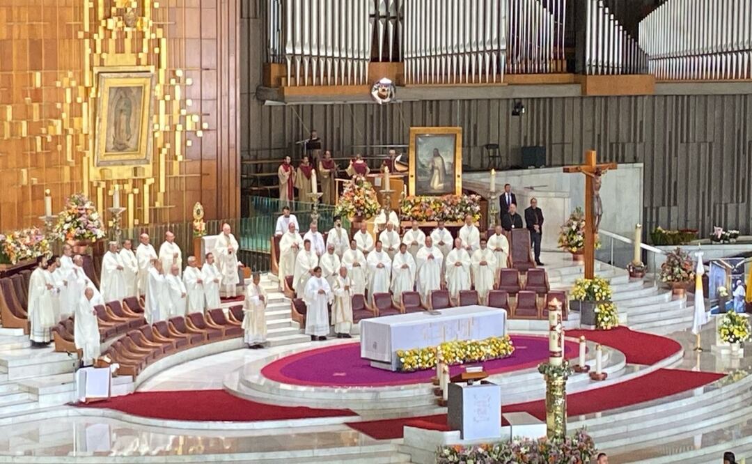 Despiden al Papa Francisco; Basílica de Guadalupe acoge misa exequial en su honor. Foto: Juan Carlos Williams