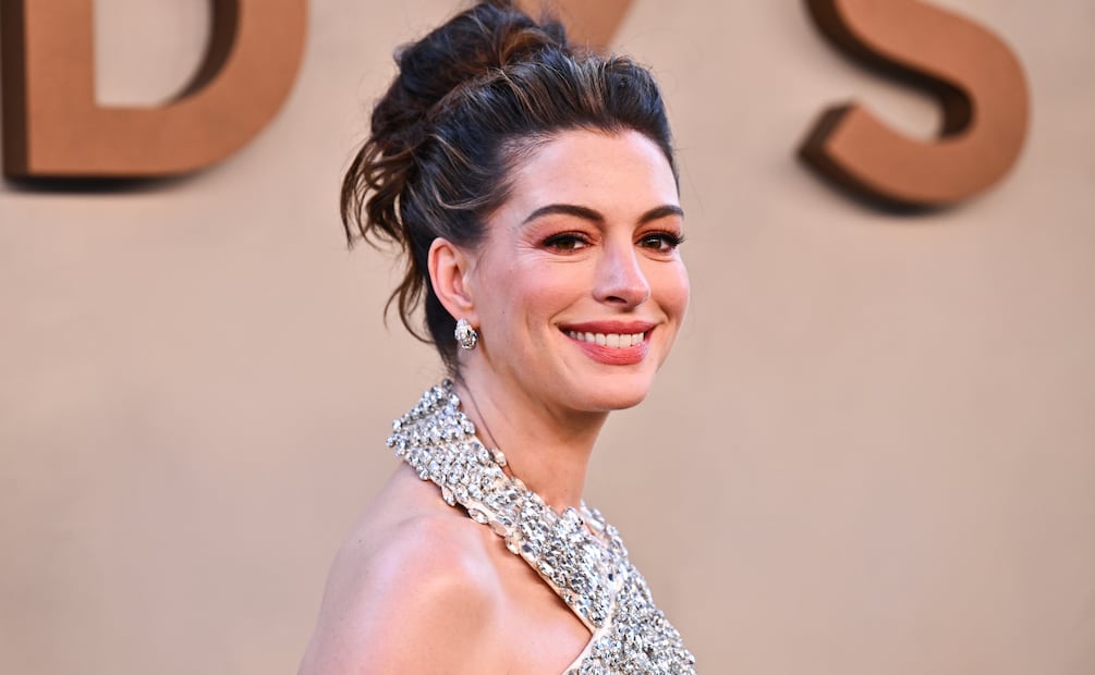 El beauty look de Anne para la premiere de La Odisea en NY. Foto: AP
