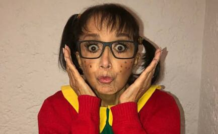 María Antonieta de las Nieves, "La Chilindrina", contagiada de Covid-19