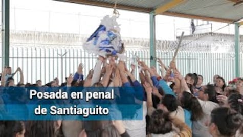 Internas de Santiaguito celebran Navidad con posada