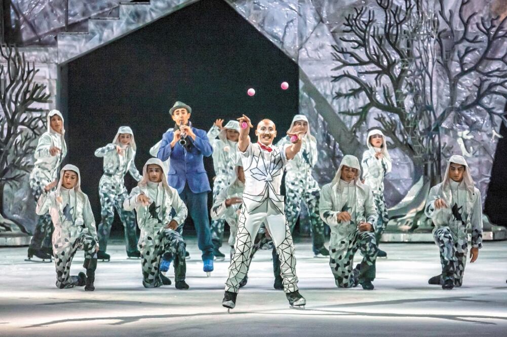 Durante dos horas los artistas sorprendieron al público con diversos elementos Foto/OCESA